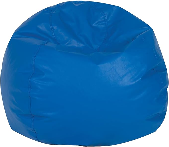 Children's Factory 26" Round Bean Bag, Bean Bag Chair by ChildrensFactory