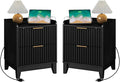 Wnutrees Fluted Nightstand by Wnutrees