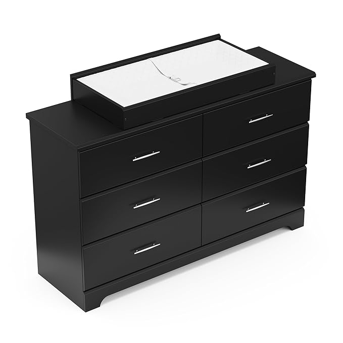 Storkcraft Brookside 6-Drawer Dresser – GREENGUARD Gold Certified, Nursery & - Image 13