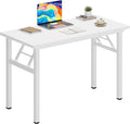 DlandHome Folding Desk Small Desk 31.5 inches Computer Desk by DlandHome