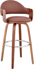 Armen Living Daxton Mid Century Modern Swivel Bar Stool by ArmenLiving