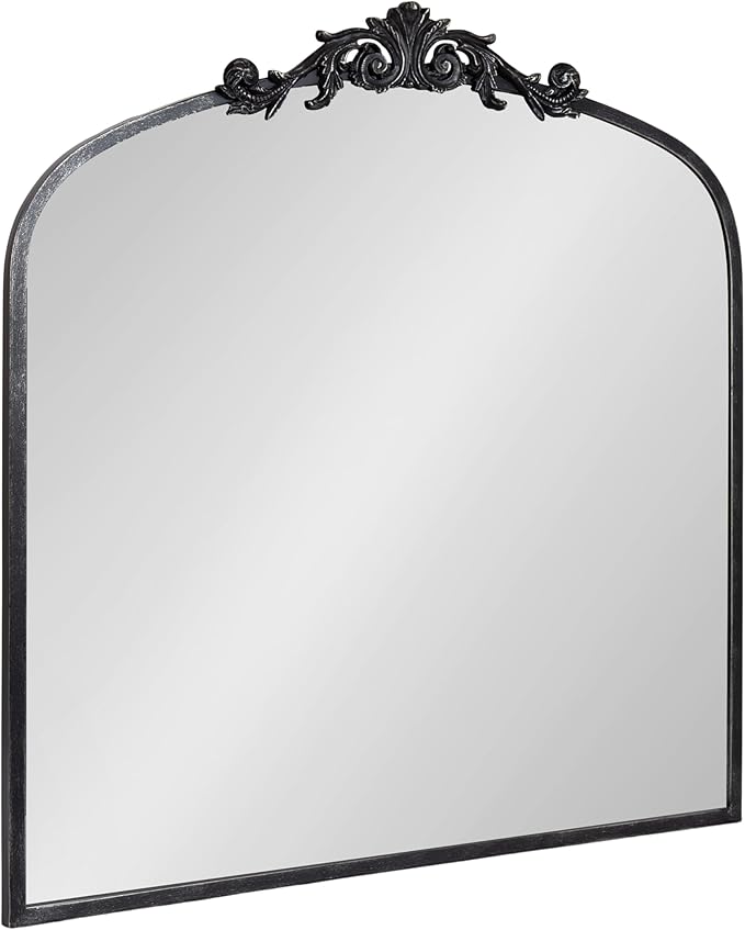 Kate and Laurel Arendahl Ornate Traditional Square Arched Mirror; 28 x 30; by KateandLaurel