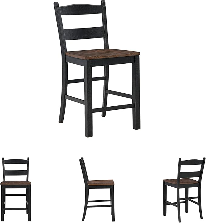 Signature Design by Ashley Valebeck Rustic 24” Counter Height Bar Stool - Image 7