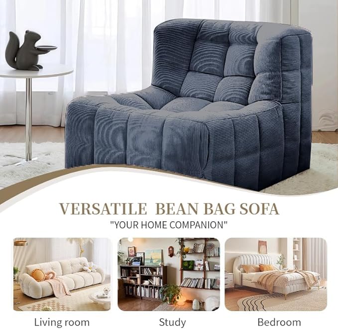 Bean Bag Chair - Memory Foam Bean Bag Chair - Image 5