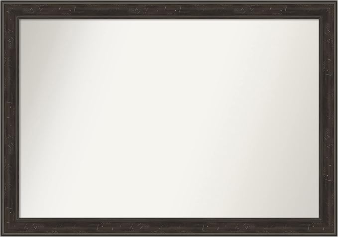 Amanti Art Brown Bathroom Mirror by AmantiArt