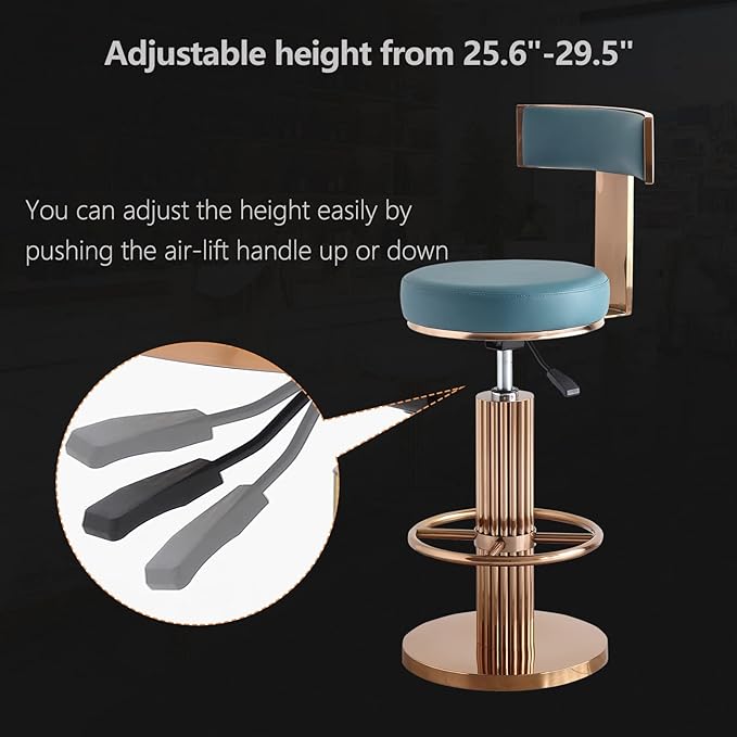 FUNROLUX Swivel Bar Stools - Image 5