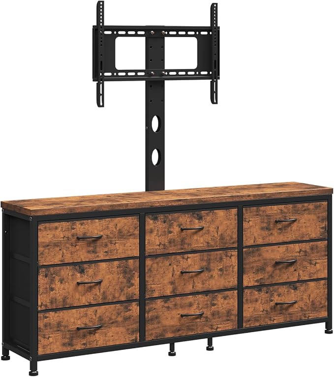 TV Stand with Mount for 32/55/65/75/85 inch TVs, Entertainment Center with 9 - Image 9