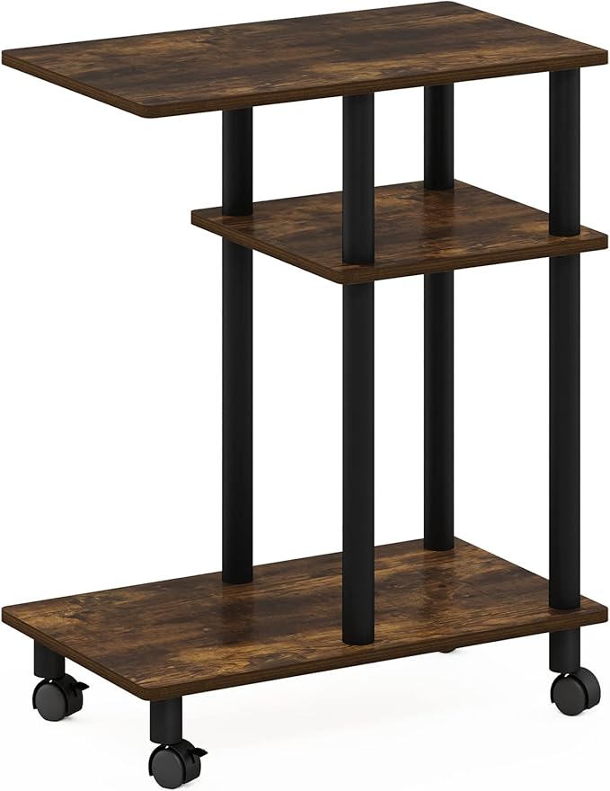 Furinno Turn-N-Tube C Shaped Side Table - Image 6