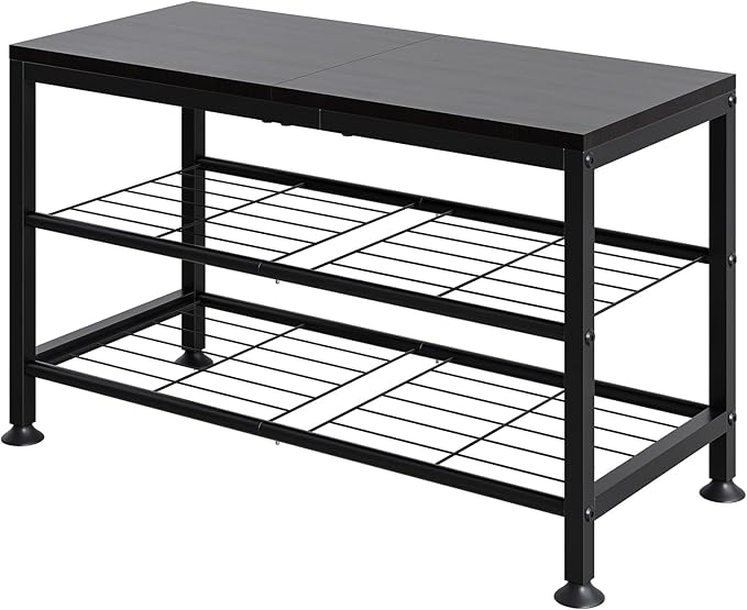 3-Tier Shoe Rack Bench by Unknown