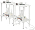 Apicizon 2 Tier End Table Set of 2, Small Side Table by APICIZON