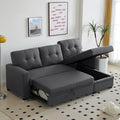 L-Shape Sofa Bed, Pull Out Sleeper Sofa by ChicFurnit