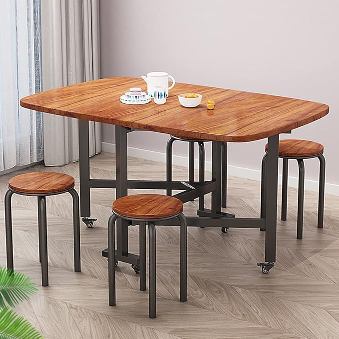 Multifunction Table Drop Leaf Dining Table - Image 8