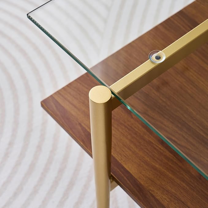 Rectangle Coffee Table, Mid-Century Modern Design, L41 W21 x H17, - Image 6
