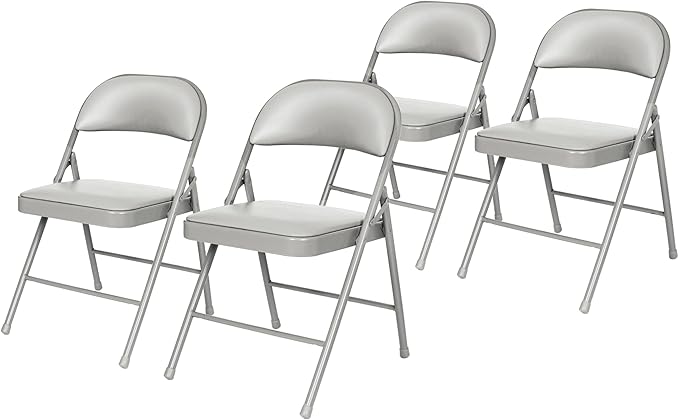 OEF Furnishings OEF950 Series Vinyl Padded Steel Folding Chairs by OEFFurnishings