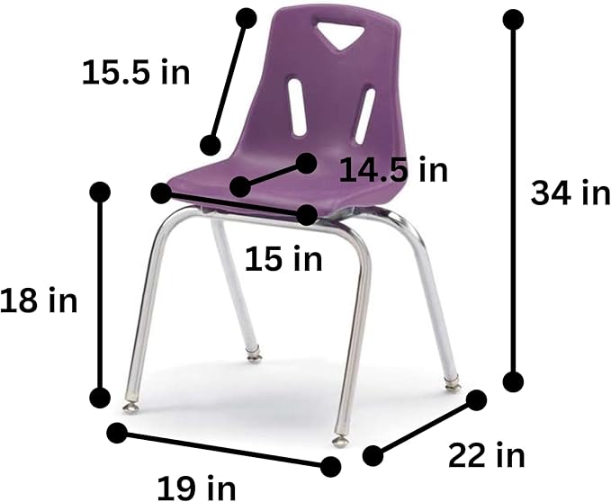 Berries Jonti-Craft 8148JC6004 Stacking Chairs - Image 2