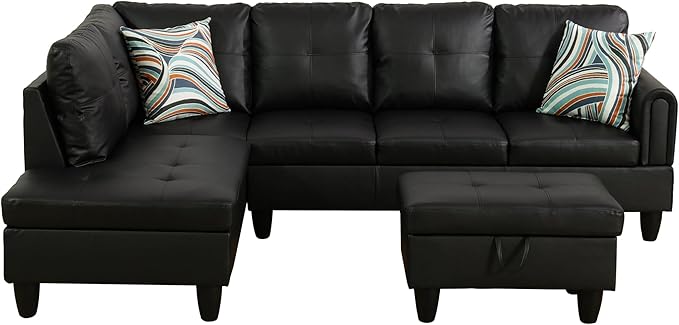 NicBex Sectional Couch 3 Pieces Sofa Set - Image 3
