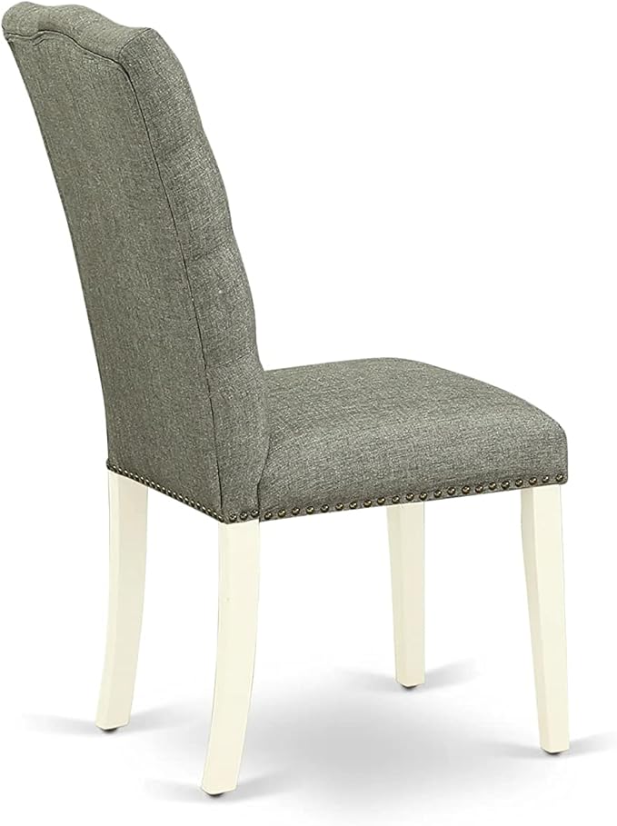 East West Furniture X027EL207-6 6 Piece Dining Set Contains a Rectangle Dining - Image 11