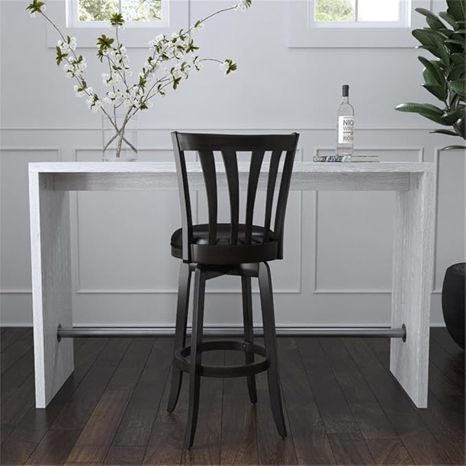 Hillsdale Savana Wood Bar Height Kitchen Stool, 29.5" High - Image 6