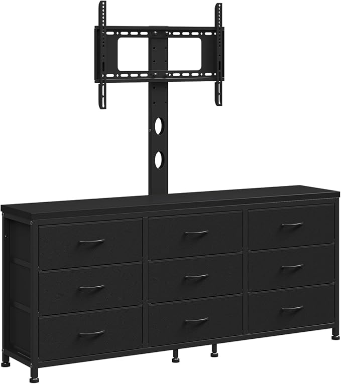 TV Stand with Mount for 32/55/65/75/85 inch TVs, Entertainment Center with 9 - Image 9
