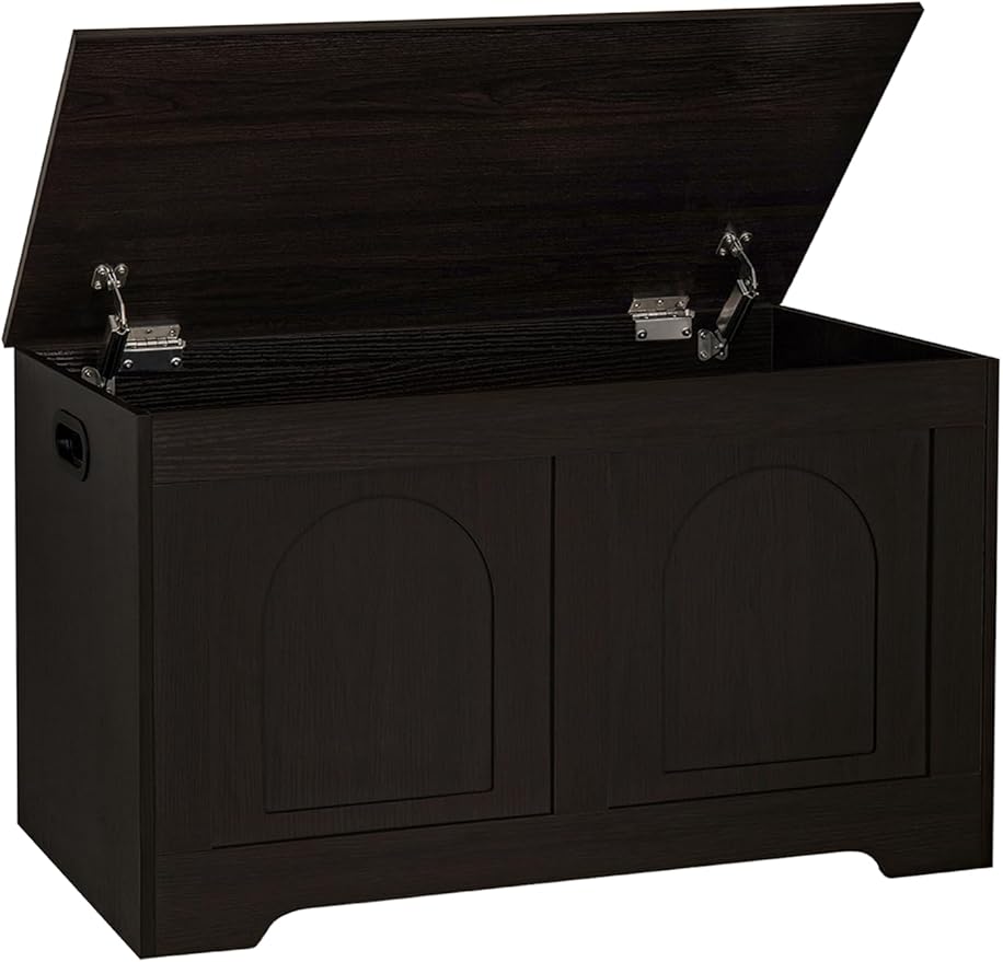 DINZI LVJ Storage Chest, 31.5”Wooden Toy Box by DINZILVJ
