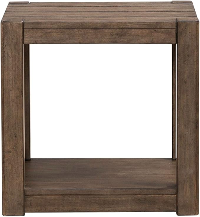 Liberty Furniture Broadmore Living Room Square Chairside Table - Image 4
