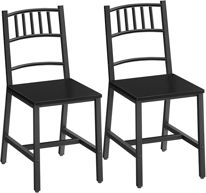 HOOBRO Kitchen Chairs Set of 2, Wooden Dining Room Chairs by HOOBRO