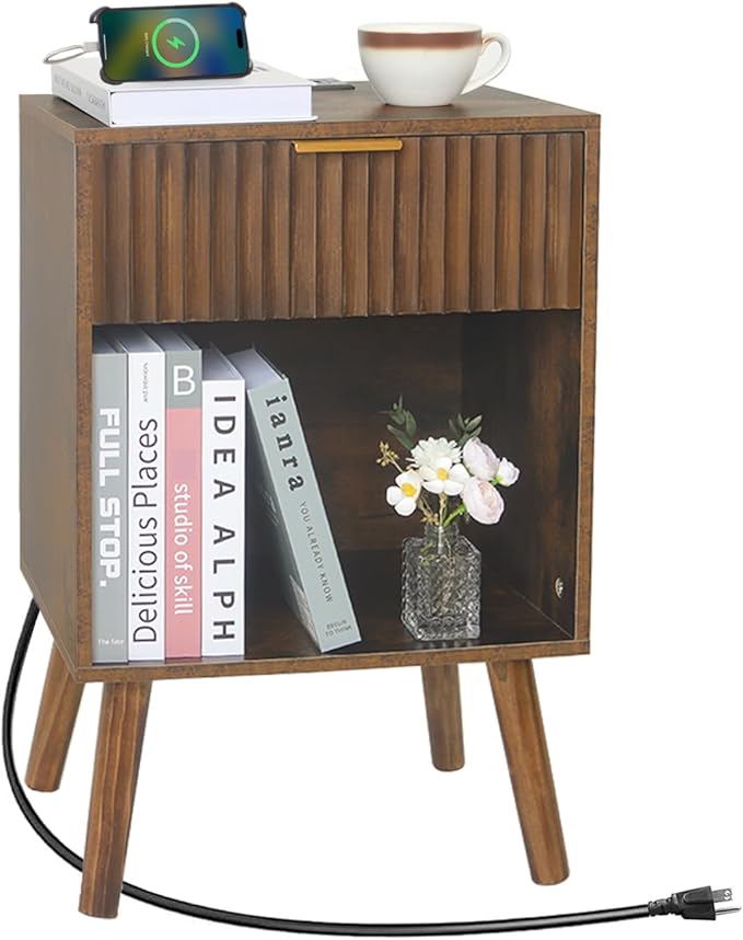 Mid Century Modern Nightstand by Fultyle