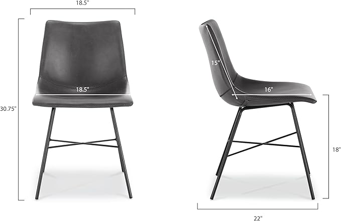 Poly and Bark Paxton Dining Chair - Image 3