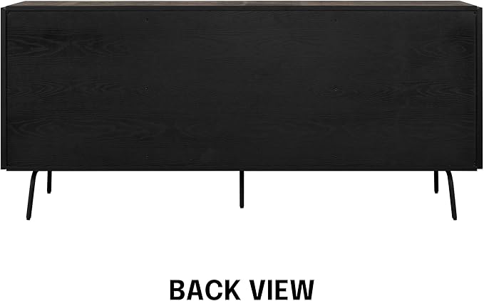 NTC Veil Sideboard with 2 Doors and 3 Drawers, Buffet Cabinet with Vertical - Image 5