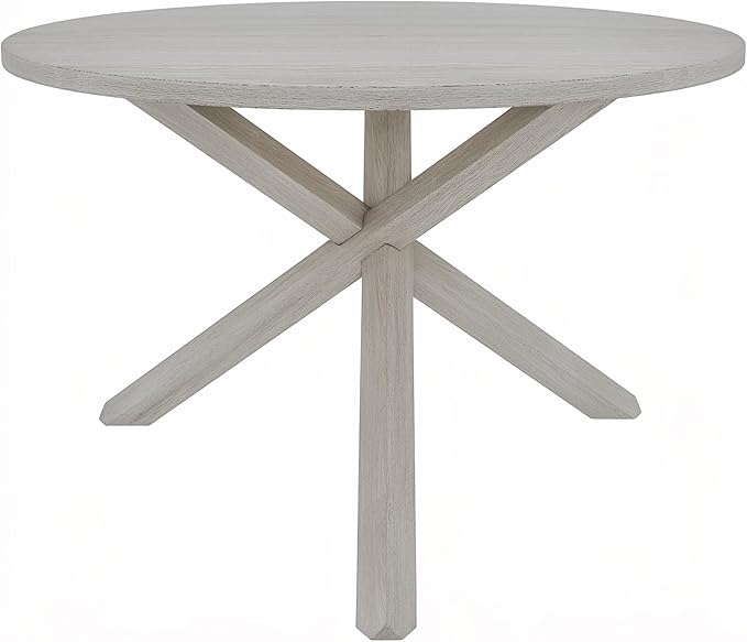 Peatuk Round Solid Wood Dining Table, Part of Dining Table Set, Mix and Match by Peatuk