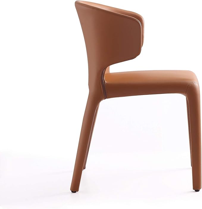 Manhattan Comfort Conrad Mid Century Modern Dining Chairs Woven Tweed - Image 10