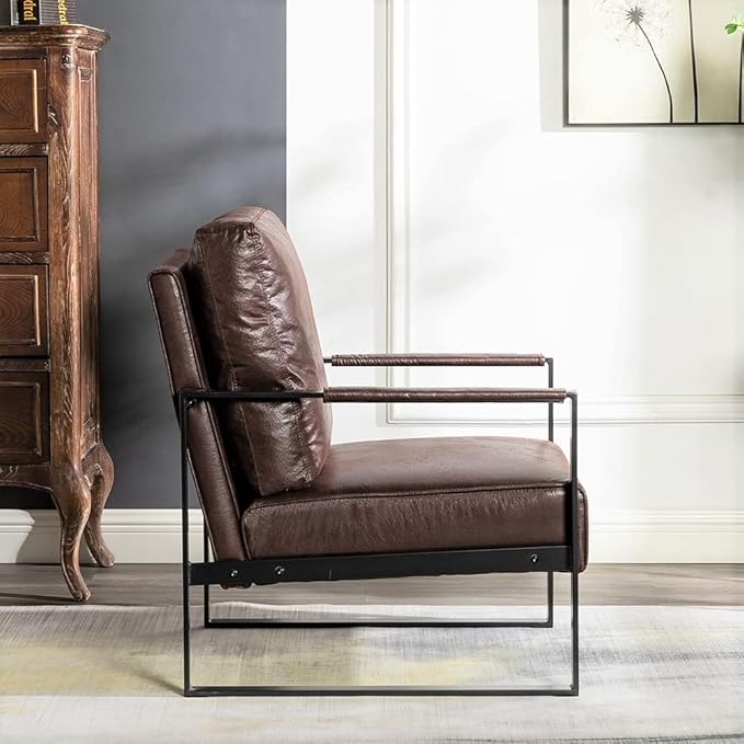 Container Furniture Classic Mid Century Modern Accent Chair - Image 6