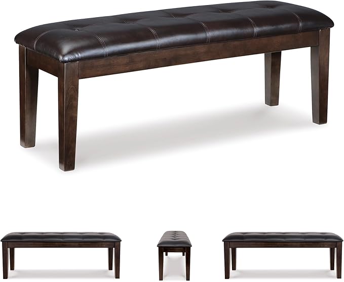 Signature Design by Ashley Haddigan Traditional Upholstered Dining Room Bench - Image 7