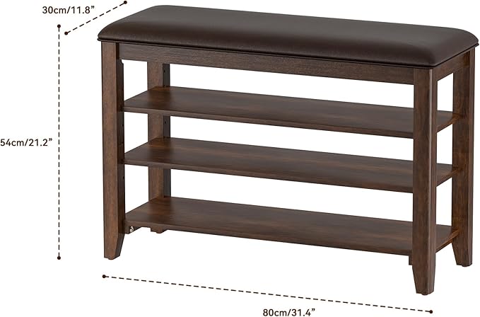 Entryway Shoe Storage Bench - Image 2