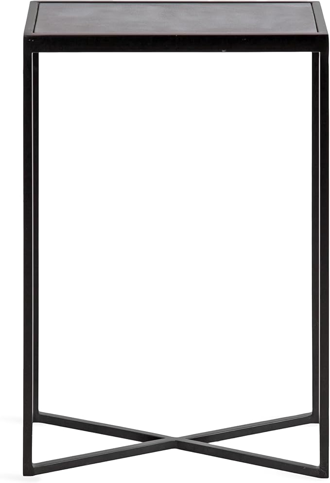 Kate and Laurel Jaspur Modern Slim Side Table, Decorative Glam Narrow End Table - Image 9