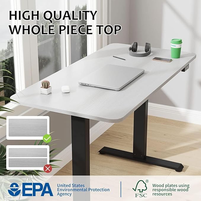 JOY worker Electric Height Adjustable Standing Desk, Quick Assembly Standing - Image 4