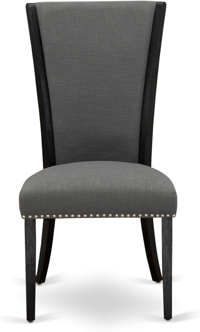 East West Furniture VEP6T50 Verona Parson Dining Chairs - Image 3