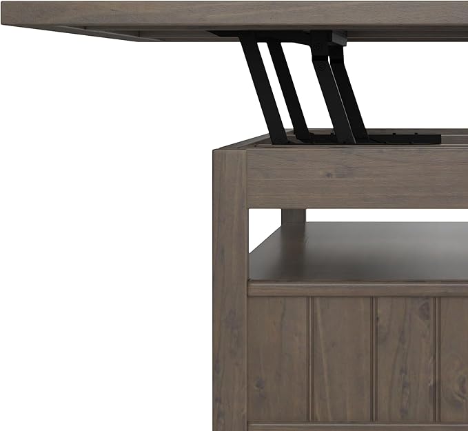 SIMPLIHOME Lev Lift Top Coffee Table - Image 11