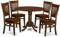 East West Furniture DLVA5-ESP-W 5 Piece Kitchen Table Set by EastWestFurniture