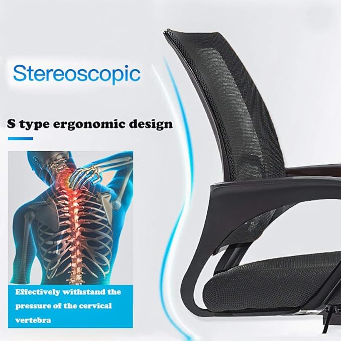 BestOffice Office Chair Desk Chair Mesh Computer Chair Back Support Modern - Image 3
