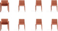 Manhattan Comfort Paris 8-Piece Leather Dining Chair and Armchair Set, by ManhattanComfort