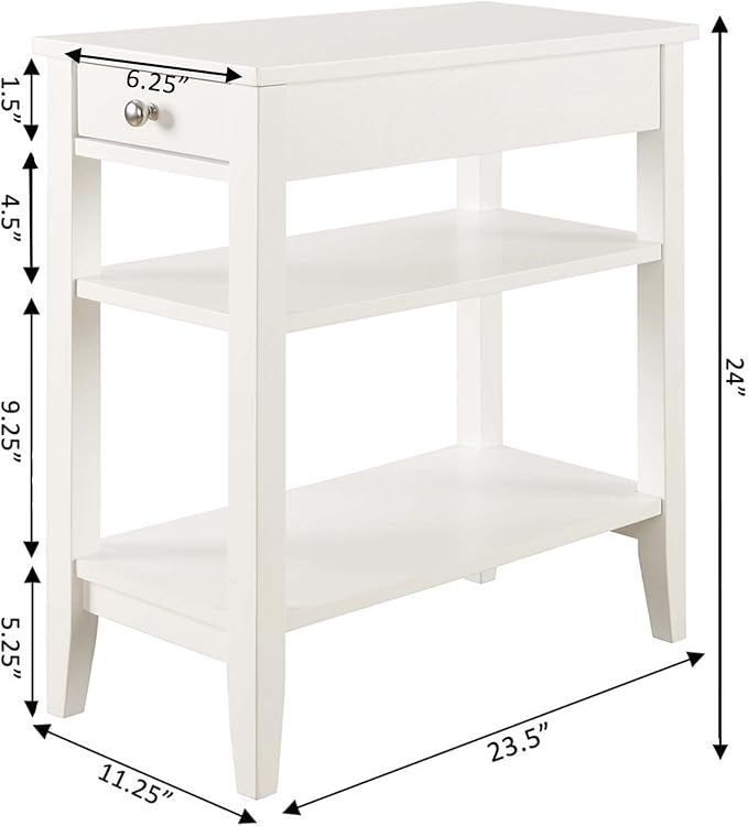 Convenience Concepts American Heritage Chairside End Table - Image 3