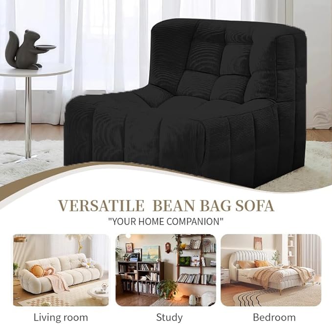 Bean Bag Chair - Memory Foam Bean Bag Chair - Image 4