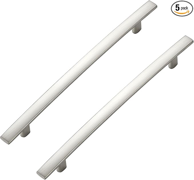5 Pack Cabinet Handles 6.25" Hole Center by Ravinte+Decor