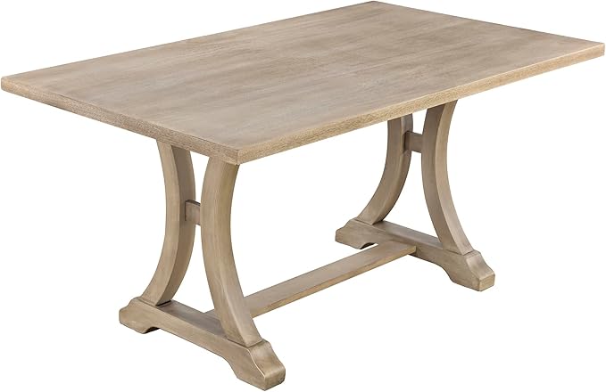 Ball & Cast Dining Table Set for 6, 6-Piece Farmhouse Dining Furniture Set - Image 8