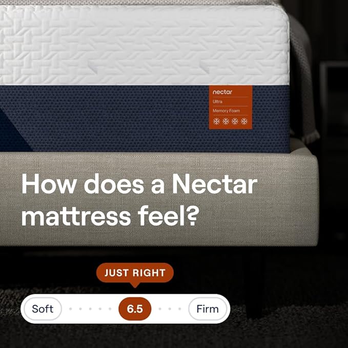 Nectar Ultra King Adjustable Base & 15” Mattress - Image 5