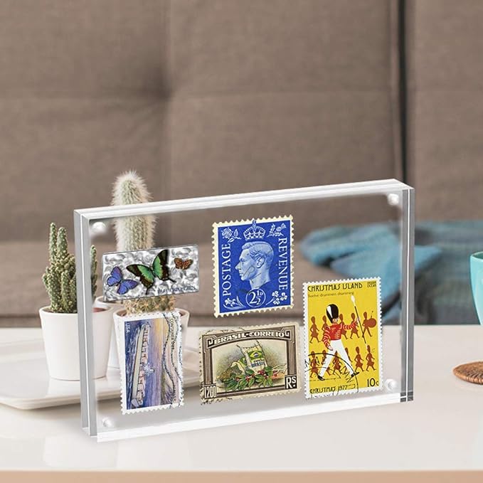 HELPLEX Acrylic Frame, 5 Pack 5x7 Acrylic Picture Frames, 24mm Thicker - Image 5