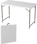 Adjustable Folding Table by LavishHomeCollection