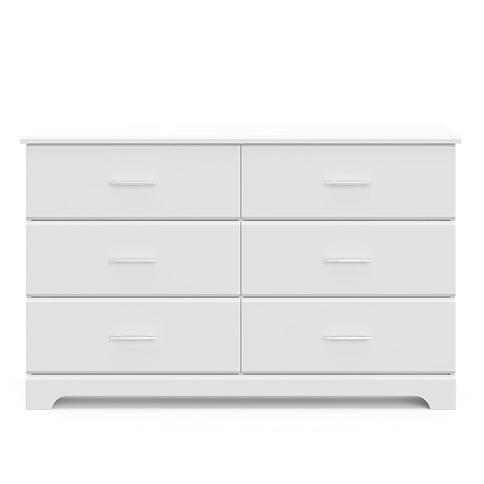 Storkcraft Brookside 6 Drawer Double Dresser – GREENGUARD Gold Certified - Image 8