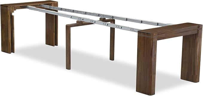 X02SI-2C8-04 - 6 pc Modern Dining Set contains an Extendable Rectangle Kitchen - Image 12